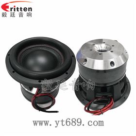 10寸超重低音汽車(chē)?yán)日疵? border= 8''中低音舞臺(tái)音箱喇叭廠家正反面