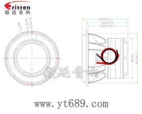 10寸超重低音汽車(chē)?yán)瘸善穲D