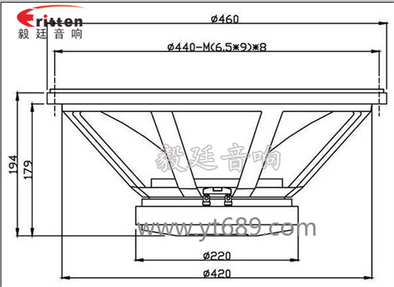 18寸音箱喇叭廠家成品圖