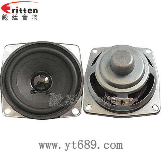 2.5寸4Ω10w喇叭--喇叭廠家正反面
