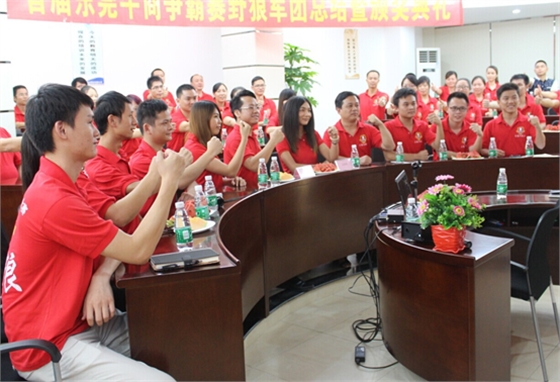 毅廷喇叭專業生產廠家合照