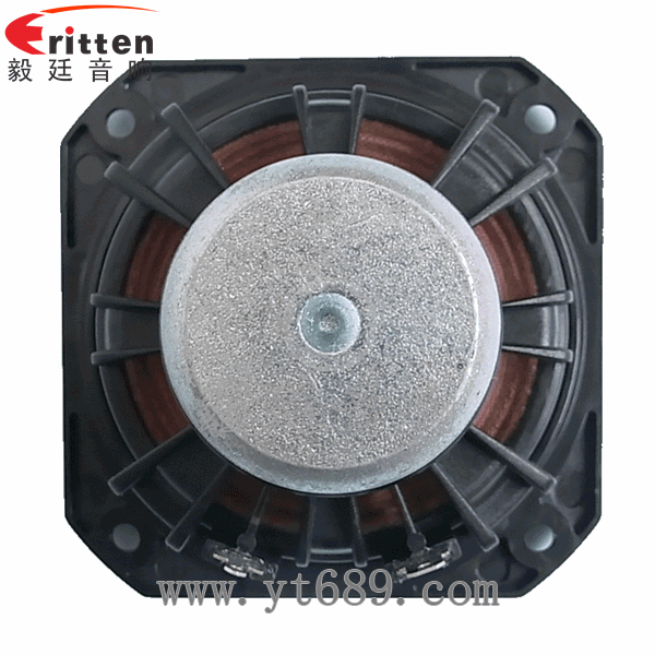 4寸同軸汽車音響喇叭反面圖