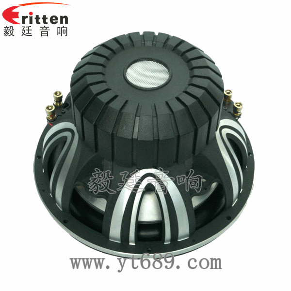 1.38寸40瓦舞臺(tái)音箱全頻喇叭反面圖