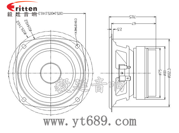 4寸25芯30瓦重低音喇叭成品圖 1.38寸40瓦舞臺(tái)音箱全頻喇叭成品圖