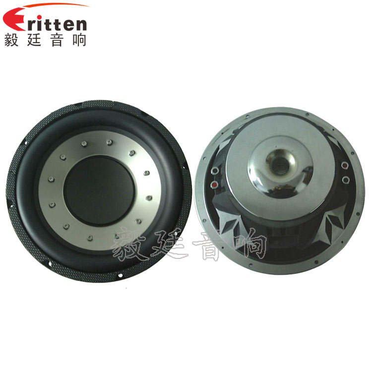 12寸50芯汽車音響重低音喇叭正反面 8''250w 重低音喇叭正反面