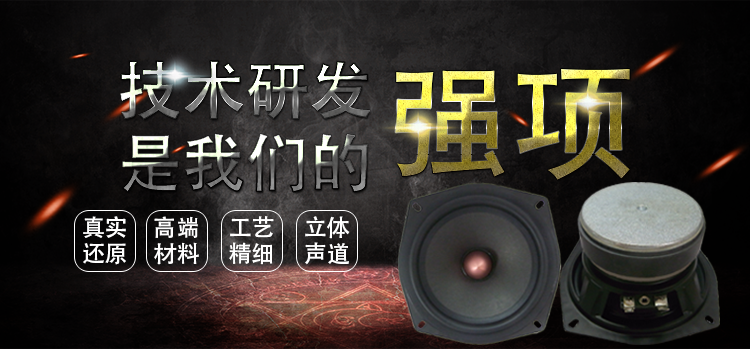 5寸中低音喇叭無線桌面音箱8歐30W外磁揚(yáng)聲器 5寸中低音喇叭無線桌面音箱8歐30W外磁揚(yáng)聲器